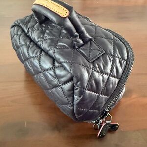 MZ Wallace Black Metro Accordion Cosmetic II NWOT/No Dust Bag
